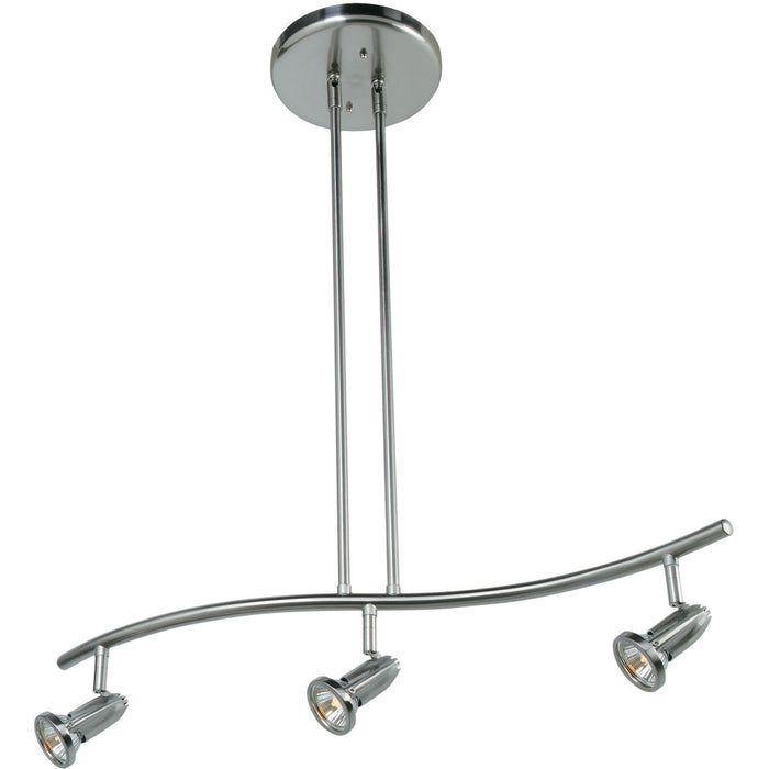 Cobra Brushed Steel LED Pendant - Pendants