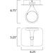 Cobra Polished Chrome LED Wall Sconce - Wall Sconce