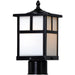 Coldwater Black Outdoor Pole/Post Mount - Outdoor Pole/Post Mount