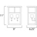 Coldwater Burnished Outdoor Wall Mount - Outdoor Wall Mount