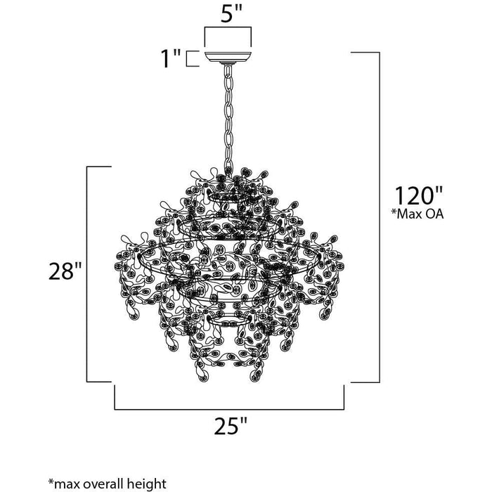 Comet Polished Chrome Single Pendant - Pendants