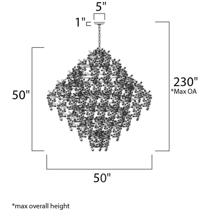 Comet Polished Chrome Single Pendant - Pendants