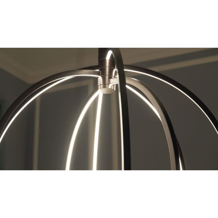 Concentric LED Bronze LED Single Pendant - Pendants