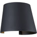 Cone Black LED Outdoor Wall Sconce - Outdoor Wall Sconce