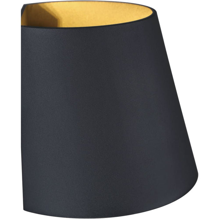 Cone Black LED Outdoor Wall Sconce - Outdoor Wall Sconce