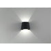 Cone Black LED Outdoor Wall Sconce - Outdoor Wall Sconce