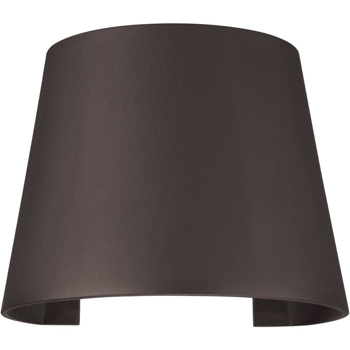 Cone Bronze LED Outdoor Wall Sconce - Outdoor Wall Sconce