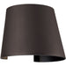 Cone Bronze LED Outdoor Wall Sconce - Outdoor Wall Sconce