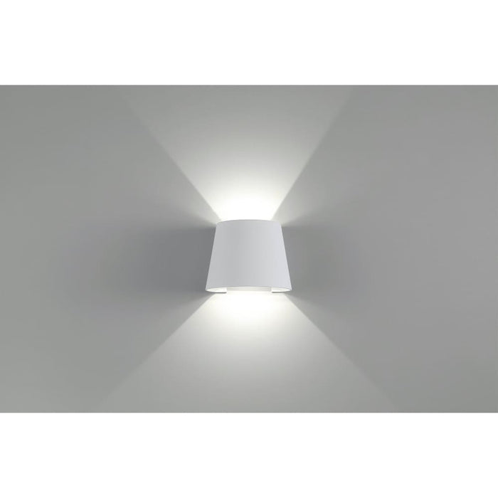 Cone White LED Outdoor Wall Sconce - Outdoor Wall Sconce