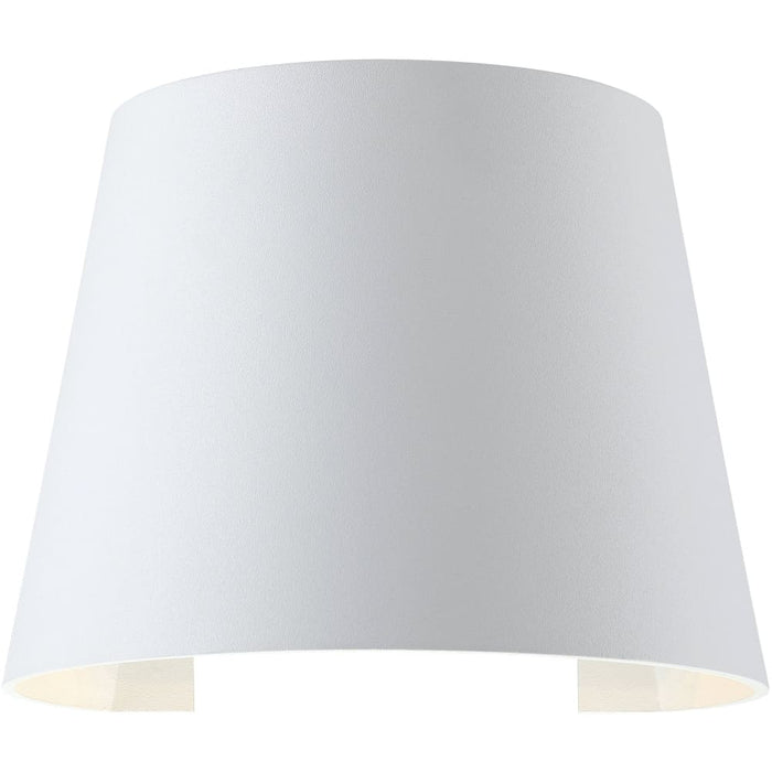 Cone White LED Outdoor Wall Sconce - Outdoor Wall Sconce