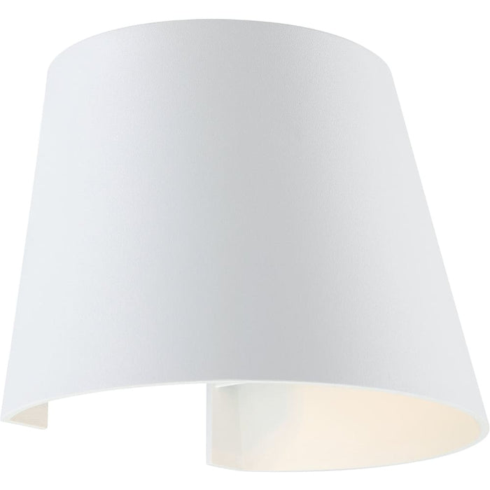Cone White LED Outdoor Wall Sconce - Outdoor Wall Sconce