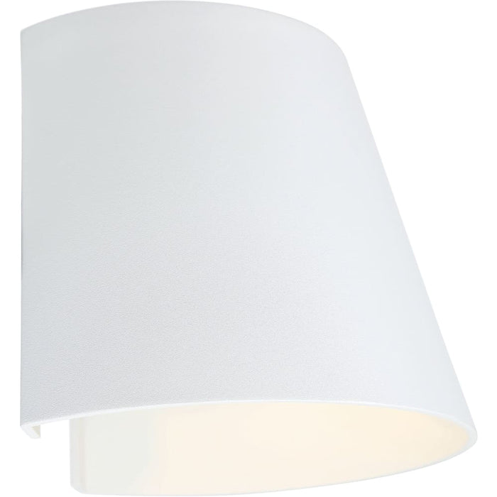 Cone White LED Outdoor Wall Sconce - Outdoor Wall Sconce
