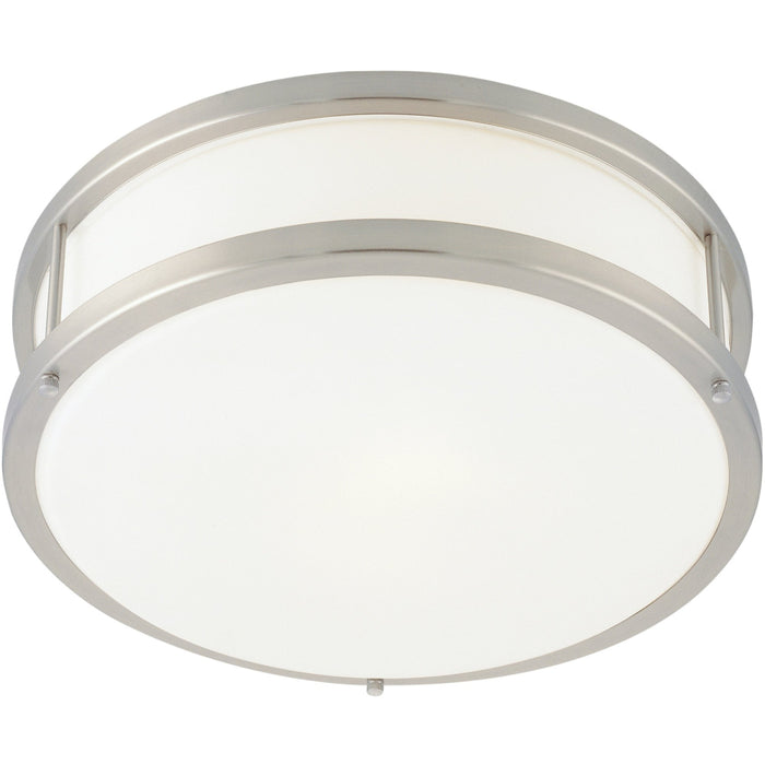 Conga Brushed Steel Flush Mount - Flushmounts