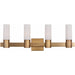 Contessa Natural Aged Brass Bath Vanity - Bath Vanity
