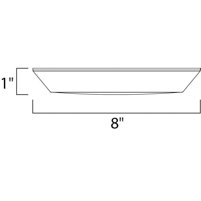 Convert White LED Flush Mount - Flushmounts