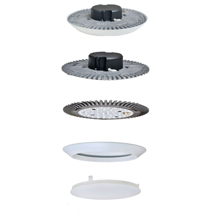 Convert White LED Flush Mount - Flushmounts