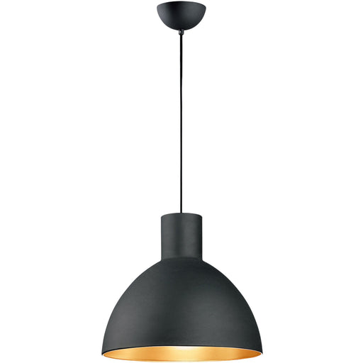 Cora Black / Gold Single Pendant - Pendants