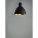 Cora Black / Gold Single Pendant - Pendants