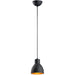 Cora Black / Gold Single Pendant - Pendants