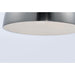 Cora Satin Nickel Single Pendant - Pendants