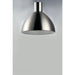 Cora Satin Nickel Single Pendant - Pendants