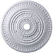 Corinna White Medallion - Medallion