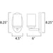 Corona Satin Nickel Bath Vanity - Bath Vanity