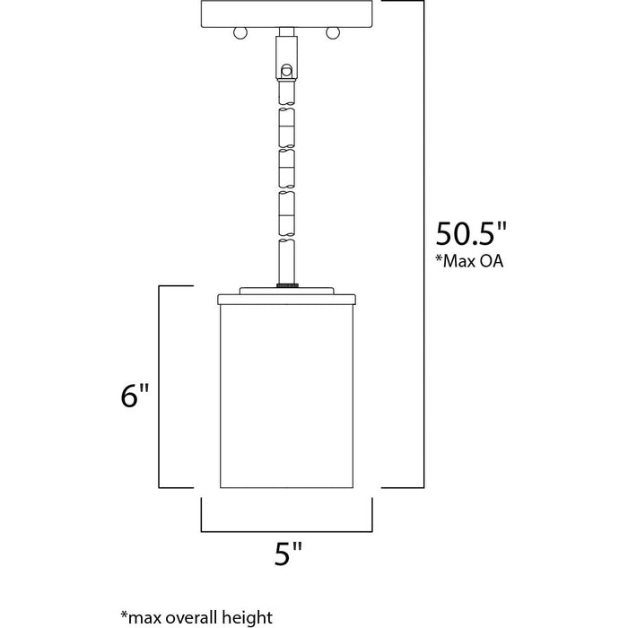 Corona Satin Nickel Mini Pendant - Mini-Pendants