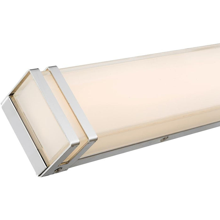 Cosmo Chrome 1 Light LED Vanity Bath - Vanity Bath