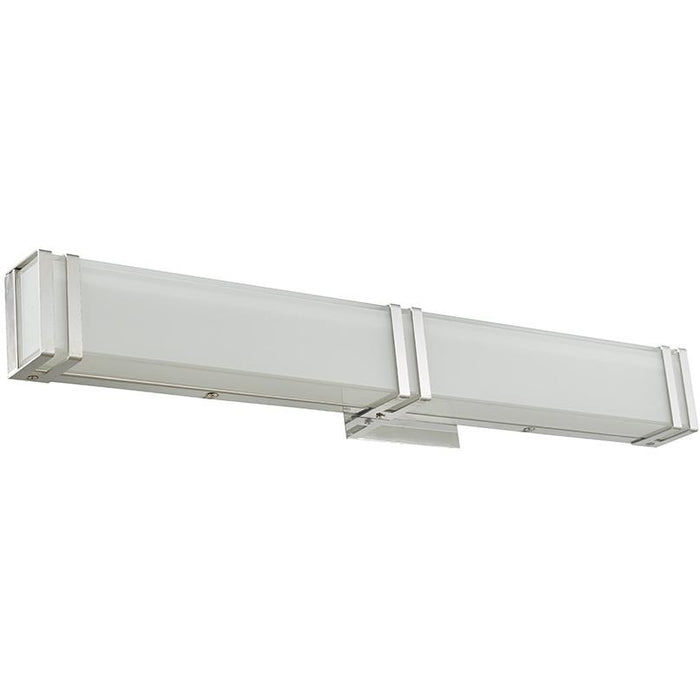 Cosmo Chrome 1 Light LED Vanity Bath - Vanity Bath