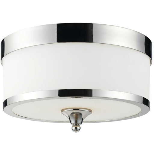 Cosmopolitan Chrome Flushmount | theLightShop
