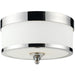 Cosmopolitan Chrome Flushmount | theLightShop