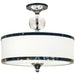 Cosmopolitan Chrome Semi-Flushmount | theLightShop