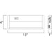 CounterMax MX-L120-DL White LED Under Cabinet - Under Cabinet