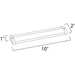 CounterMax MX-L120-LO White LED Under Cabinet - Under Cabinet
