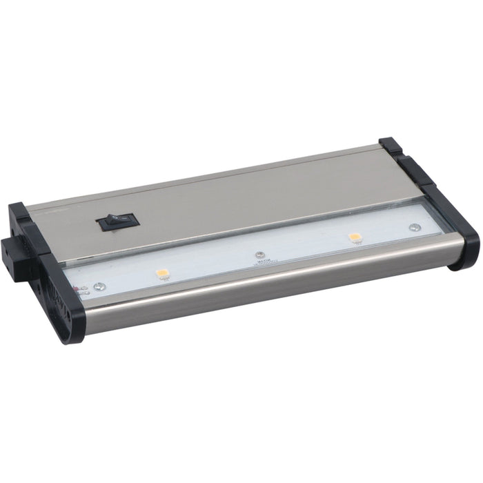 CounterMax MX-L120DC Satin Nickel LED Under Cabinet - Under Cabinet