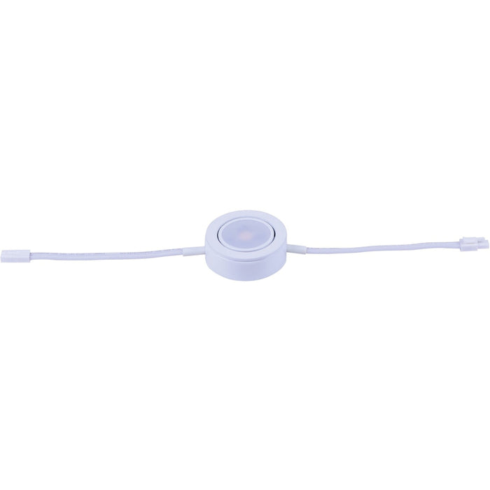 CounterMax MX-LD-AC White LED Under Cabinet Disc - Under Cabinet Disc