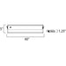 CounterMax MX-X120c White Under Cabinet - Under Cabinet