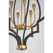 Crest Oil Rubbed Bronze / Antique Brass Chandelier - Chandeliers