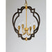 Crest Oil Rubbed Bronze / Antique Brass Chandelier - Chandeliers