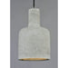 Crete Polished Chrome LED Single Pendant - Pendants