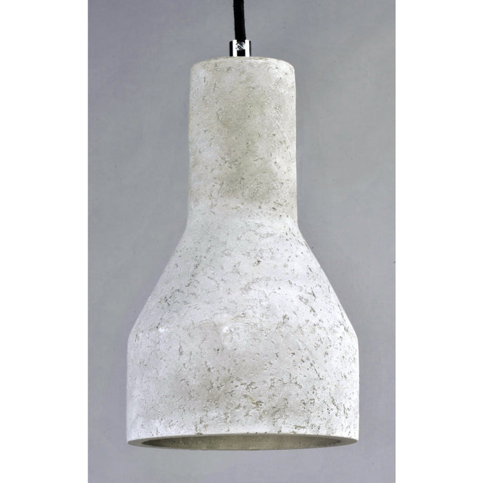 Crete Polished Chrome LED Single Pendant - Pendants