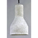 Crete Polished Chrome LED Single Pendant - Pendants