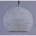 Crete Polished Chrome LED Single Pendant - Pendants