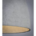Crete Polished Chrome LED Single Pendant - Pendants