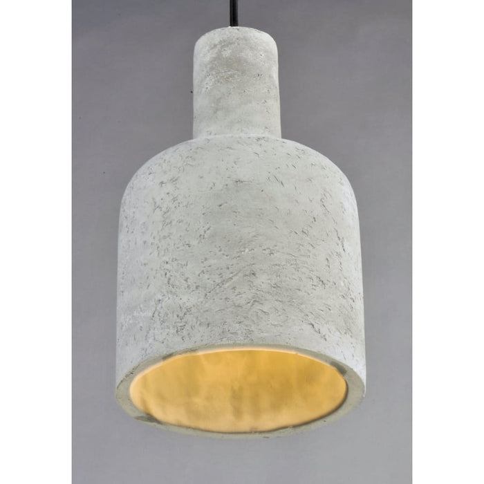Crete Polished Chrome LED Single Pendant - Pendants
