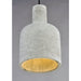 Crete Polished Chrome LED Single Pendant - Pendants