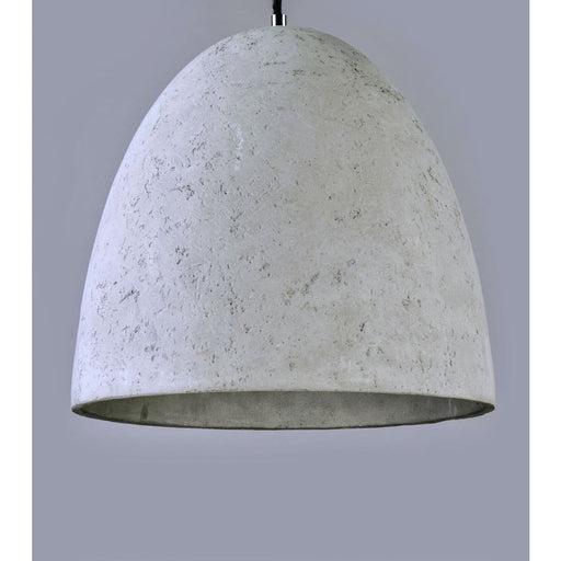 Crete Polished Chrome LED Single Pendant - Pendants
