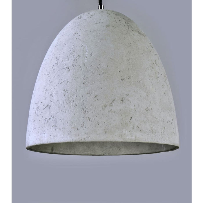 Crete Polished Chrome LED Single Pendant - Pendants