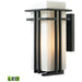 Croftwell Textured Matte Black LED Outdoor Sconce - Outdoor Sconce